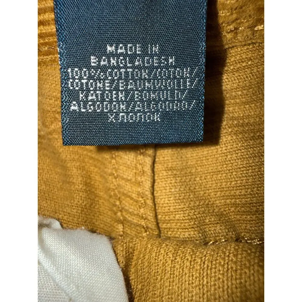 Polo Ralph Lauren Boys Size 8 Camel Cotton Corduroy Pants NWT Straight Leg